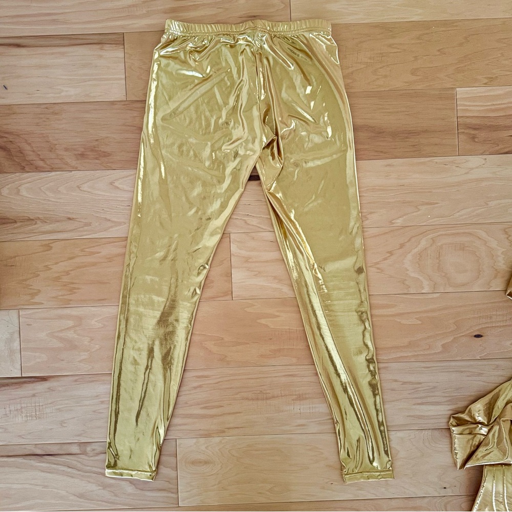 Sexy Star Wars C-3PO Gold Robot Costume S - Picture 3 of 3